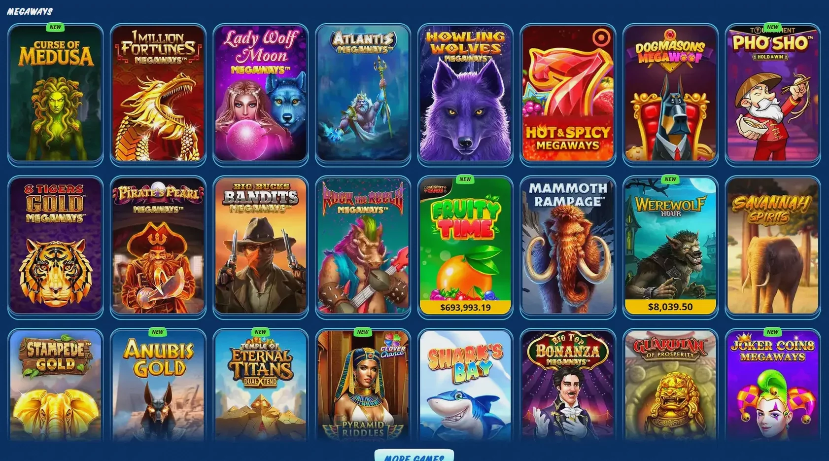Каталог слотов и live-игр в казино Селектор